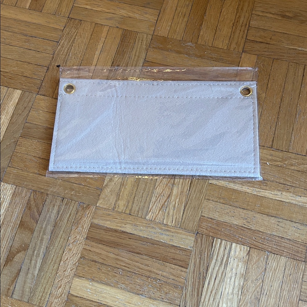 Tan Beige Purse Felt Insert Organizer